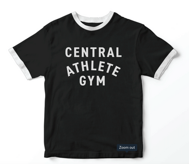 Old School Central Athlete Gym T-Shirt