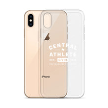 White Lettering iPhone Case